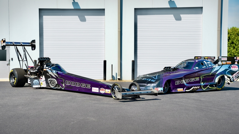 Stewart, Hagan, Pruett reveal new Dodge Charger Super Bee Purple Haze-themed liveries