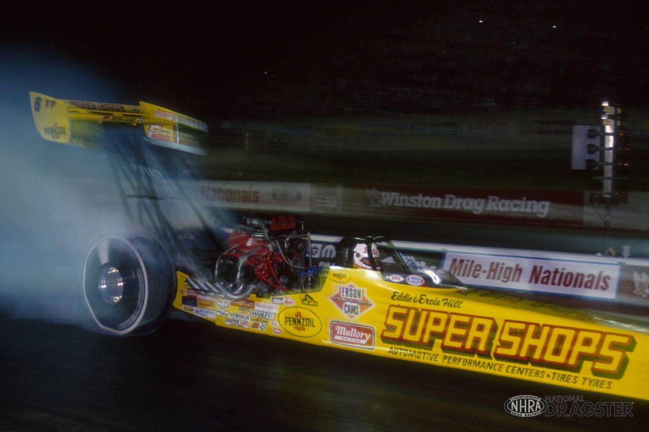 Eddie Hill Super Shops NHRA dragster 2024