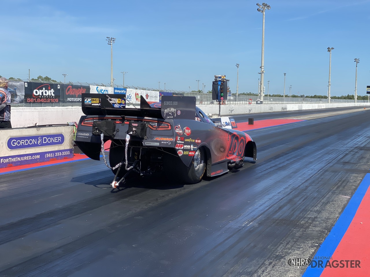 Preseason testing in Florida NHRA