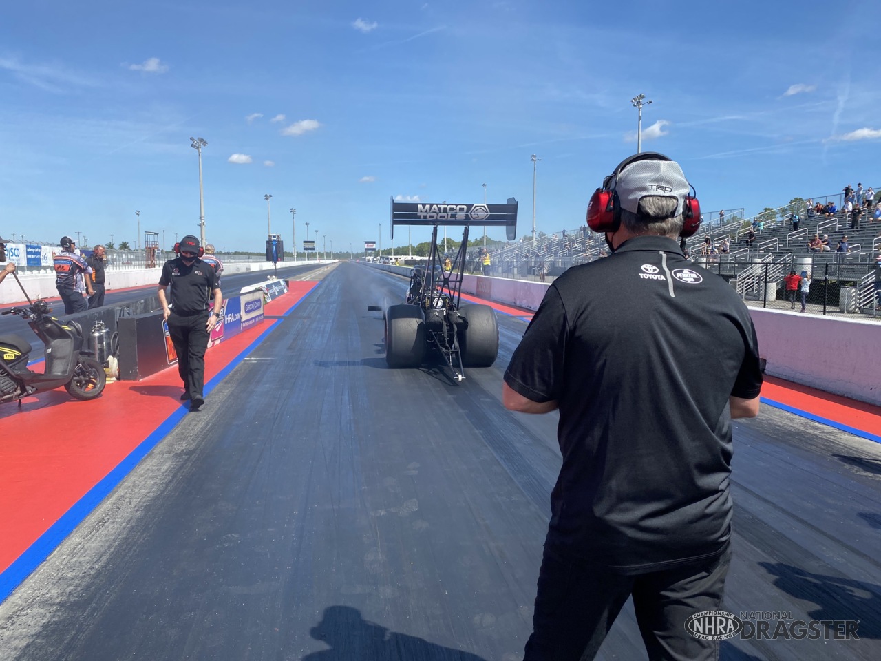 Preseason testing in Florida NHRA