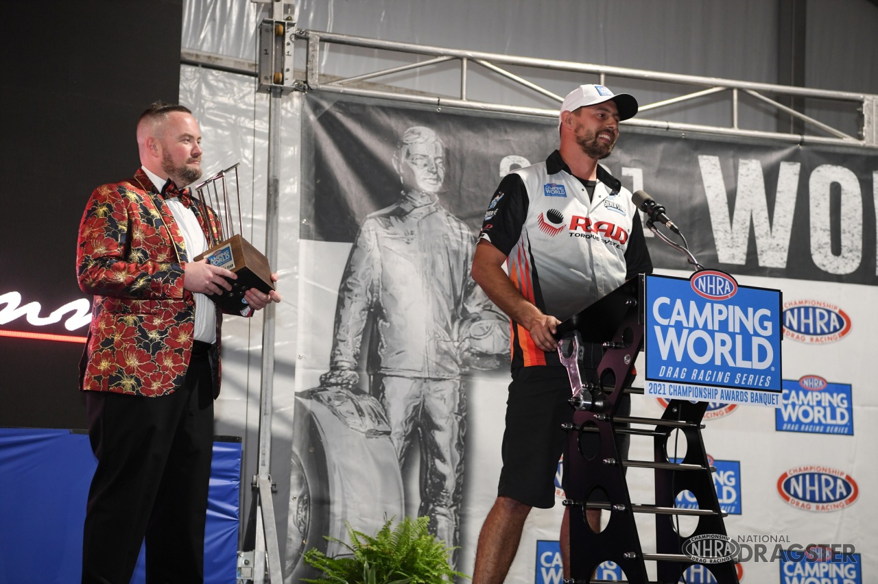 Awards Ceremony/Wrap Party brings the curtain down on 2021 NHRA season