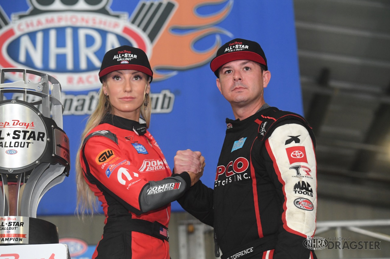 First-round pairings set for Pep Boys NHRA Top Fuel All-Star Callout ...