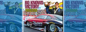 Bo Butner on National Dragster cover