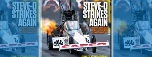 Steve Torrence on National Dragster cover