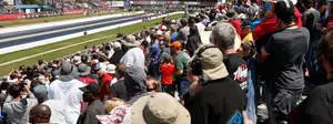 Crowd at Atlanta Dragway
