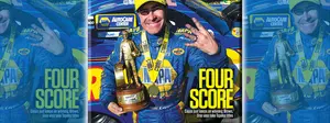 Ron Capps on National Dragster cover