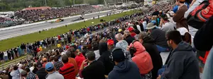 Crowd at New England Dragway