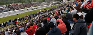 Crowd at New England Dragway