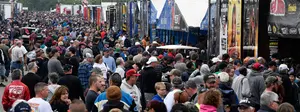 Crowd at New England Dragway