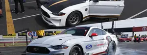 Ford Mustang Cobra Jet match race: Gas vs. Electric at the U.S. Nationals