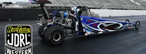 Jr. Dragster on a racetrack