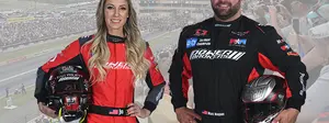 Leah Pruett and Matt Hagan 