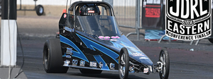 Luka Markham racing his Jr. Dragster