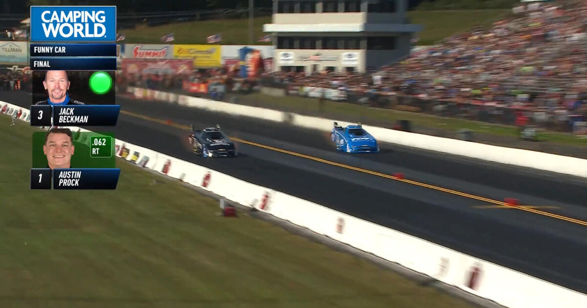 Austin Prock Wins Funny Car At The 2024 Pep Boys NHRA Nationals