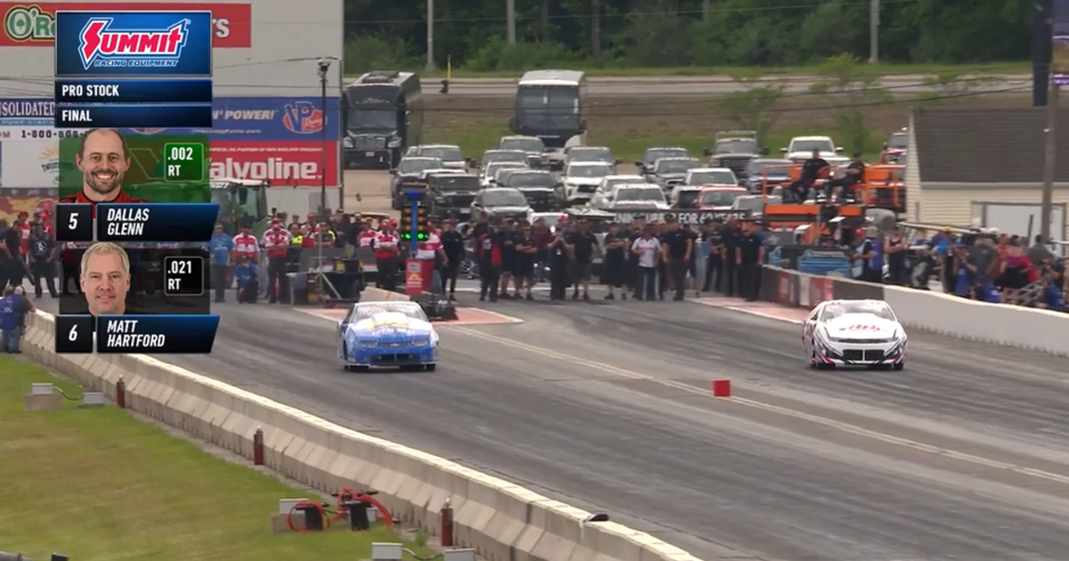 Dallas Glenn wins Pro Stock at 2026 NHRA New England Nationals