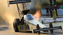 Top Fuel low qualifier Tony Schumacher