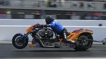 The explosive world of NHRA Top Fuel Harley racing