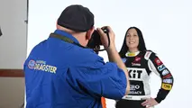 Say cheese, Alexis!