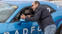 Chuck Sundstrom of the Radford Racing School instructs a student