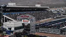 The Strip at Las Vegas Motor Speedway was packed for final eliminations