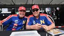 Ron Capps and Don Prudhomme