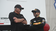 Don Prudhomme and J.R. Todd enjoy a chat