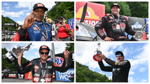 Brown, Hagan, Hartford, Herrera roll to wins at Super Grip NHRA Thunder Valley Nationals