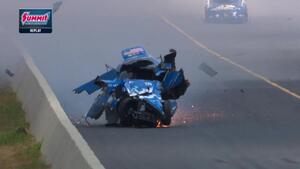 John Force explosion and crash in Virginia
