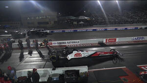 Doug Kalitta is the low qualifier in Top Fuel on Friday of the 2024 Denso NHRA Sonoma Nationals