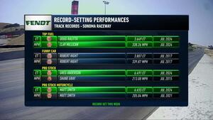 Fendt record-setting performances from Sonoma