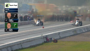 Justin Ashley wins Top Fuel at the 2024 Lucas Oil NHRA Nationals