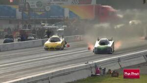 That's a Repair for Pep Boys JR Todd Funny Car Explosion Fix