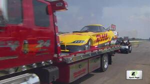 When Ron Capps lent JR Todd a Supra Funny Car body