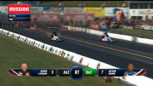 Antron Brown wins Top Fuel at the 2024 Pep Boys NHRA Nationals