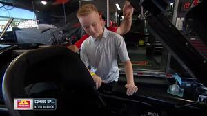 Kevin Harvick and family at the NHRA Carolina Nationals