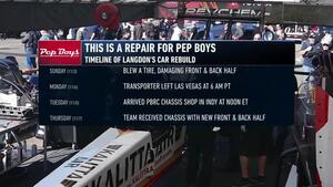 That's a Repair For Pep Boys—Kalitta dragster repair