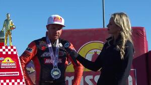 Gaige Herrera wins second straight NHRA Pro Stock Motorcycle world championship