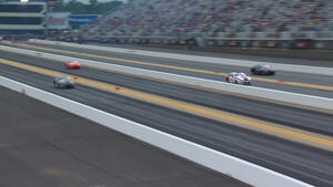 Dallas Glenn is the No. 1 qualifier in Pro Stock on Friday of the 2025 American Rebel Light NHRA 4-Wide Nationals