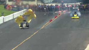 Brittany Force is the low qualifier in Top Fuel on Friday of the American Rebel Light Virginia NHRA Nationals