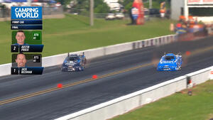 Austin Prock wins Funny Car at American Rebel Light Virginia NHRA Nationals