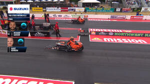 Gaige Herrera wins Pro Stock Motorcycle at the 2025 Muckleshoot Casino Resort NHRA Northwest Nationals