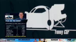 NHRA Drag Racing - Lucas Oil Nationals - Peak did You Know_ Austin Prock Dominates Funny Car Category Again