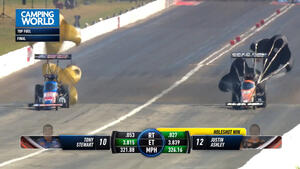 Justin Ashley wins Top Fuel at the 2025 Cornwell Quality Tools NHRA U.S. Nationals