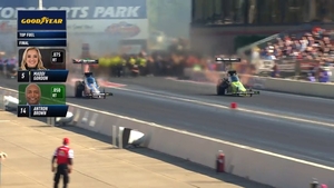 Maddi Gordon wins Top Fuel at the 2026 Summit Racing Equipment NHRA Nationals