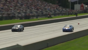 Matt Hartford is the No. 1 qualifier in Pro Stock on Friday of the 2026 Dodge NHRA Great Lakes Nationals