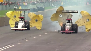 Doug Kalitta is the No. 1 qualifier in Top Fuel at the 2026 Dodge NHRA Great Lakes Nationals