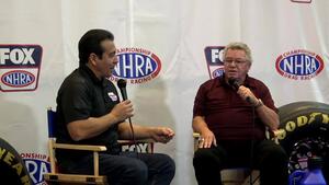 Richard Shute on the NHRA On FOX at the 2021 PRI Show