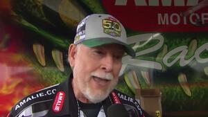 Amanda Busick catches up with Amalie Motor Oil President Harry Barkett