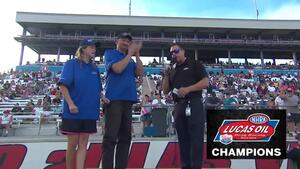 2021 Dodge//SRT NHRA Nationals Super Stock winner Chris Hall