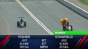 2018 Fitzgerald USA Thunder Valley Nationals Top Dragster Winner Aaron Stanfield